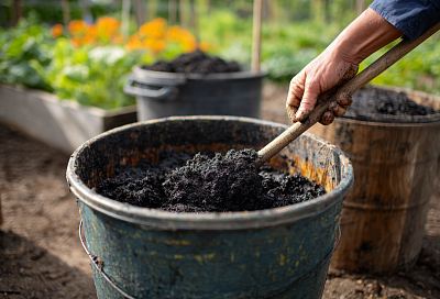 Два отличных способа приготовить органическое удобрение из куриного помёта