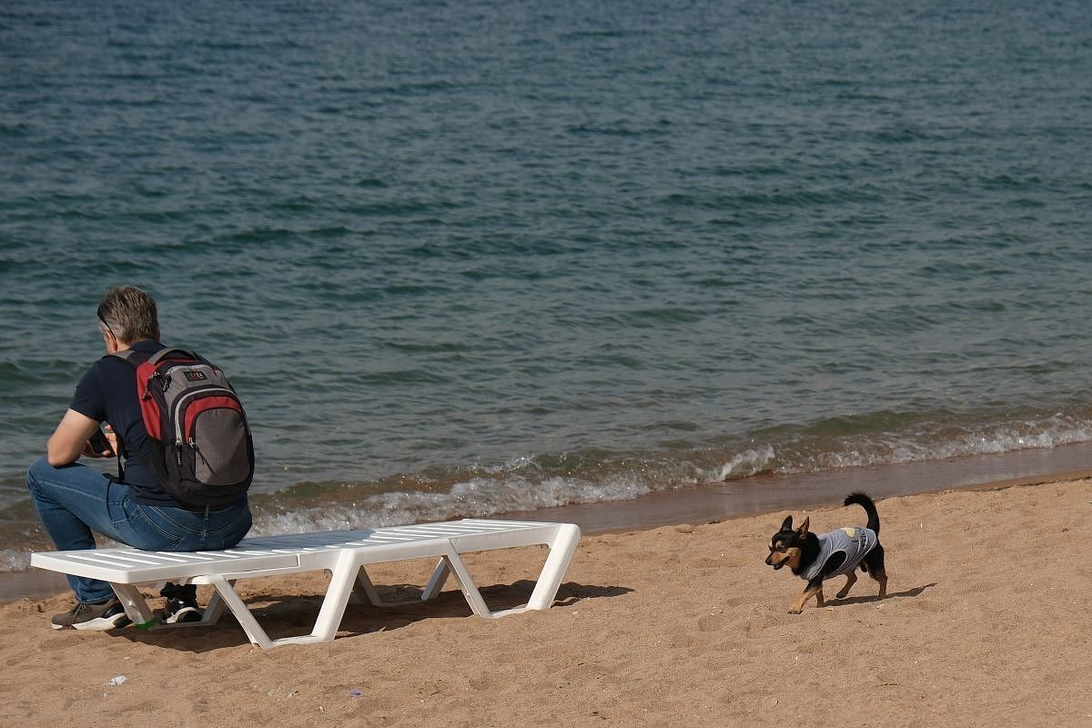 Черное море резко остыло на курортах Краснодарского края