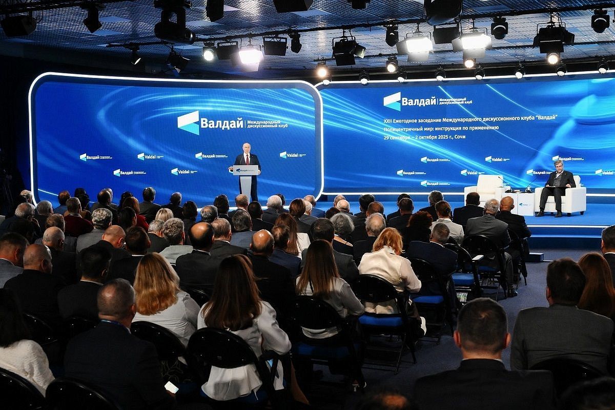 Вениамин Кондратьев принимает участие в XXII заседании Международного дискуссионного клуба «Валдай»