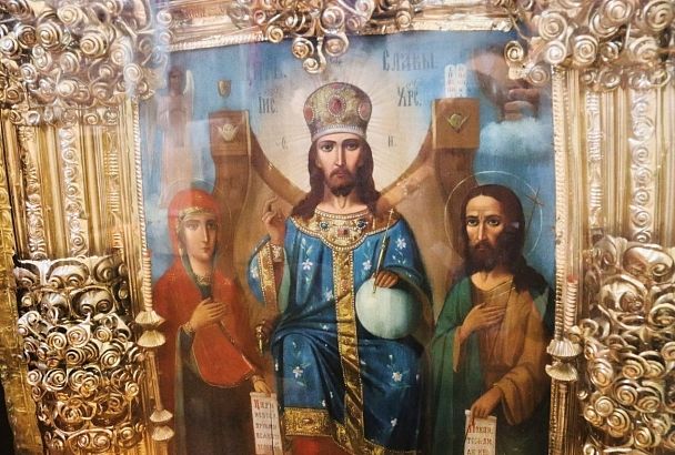 Редкую икону XIX века подарила семья из Краснодара музею Фелицына