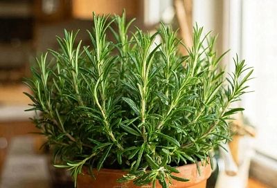 Сажаю розмарин на кухне, и обрываю для еды круглый год — так не сохнет и пахнет на весь дом