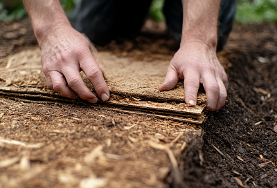 Картон на грядках — гениально или глупо? Разбираемся честно
