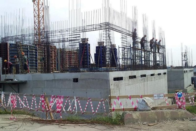 Новую поликлинику строят в Динском районе по нацпроекту