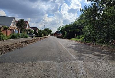 Первым в крае начал делать ремонт улиц по плану 2023 года Динской район