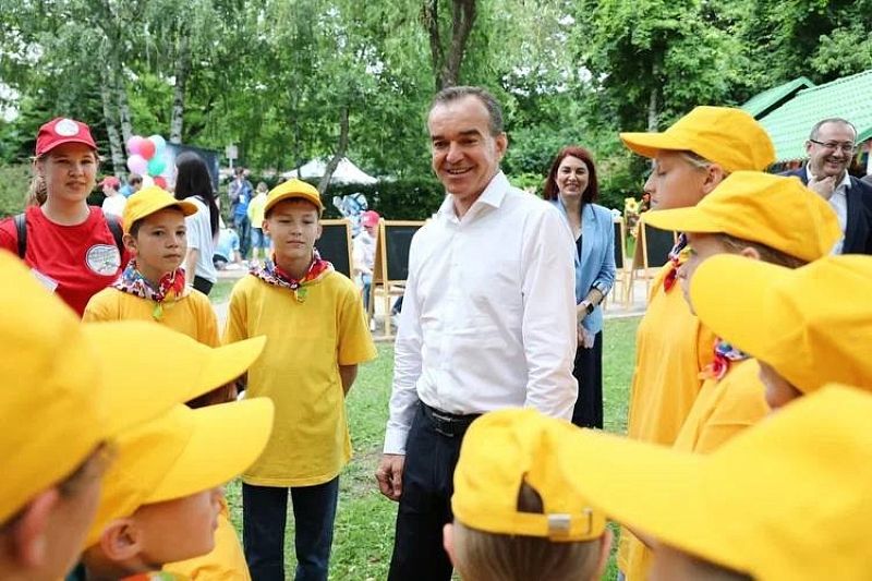 Губернатор Кубани Вениамин Кондратьев посетил краевой праздник в честь Международного дня защиты детей
