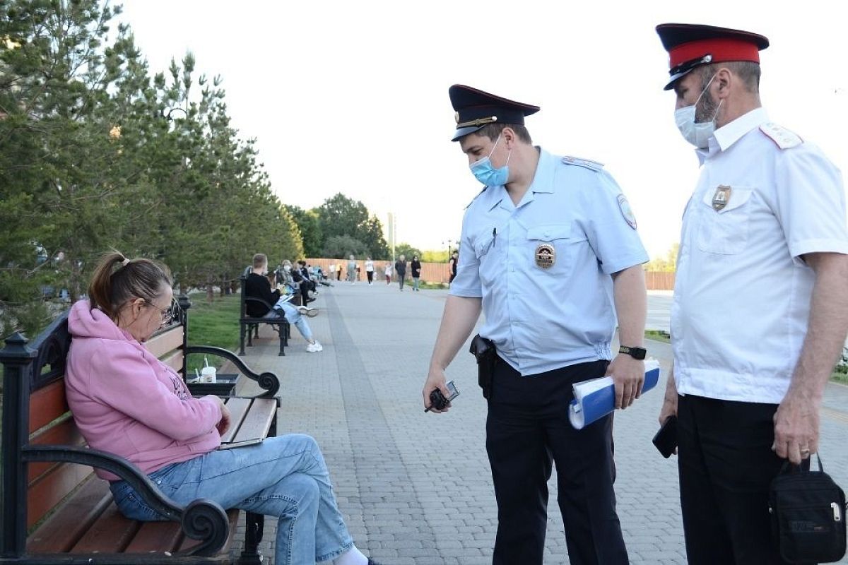 В Краснодаре за неделю составлено 670 протоколов за нарушение карантина