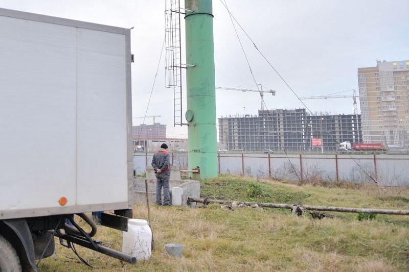 Промывку водопровода в районе Западного Обхода Краснодара продлили еще на сутки 