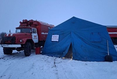 МЧС развернуло пункты обогрева на трассе М-4 «Дон»
