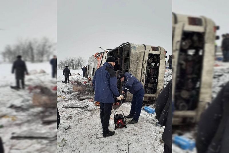 СК возбудил уголовное дело после ДТП с пассажирским автобусом Краснодар - Махачкала