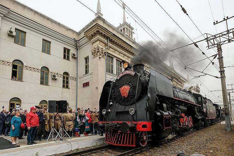Ретро-поезд «Победа» прибудет в Краснодар 2 мая