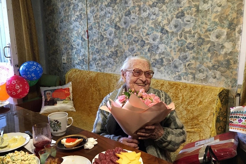 Самая пожилая спортсменка Краснодара отпраздновала 102-й день рождения