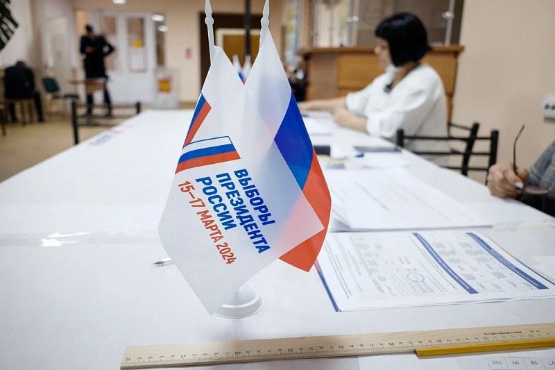 Явка избирателей на выборах президента РФ в Краснодарском крае превысила 67 процентов