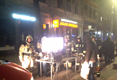 Причиной пожара в центре Краснодара мог стать поджог