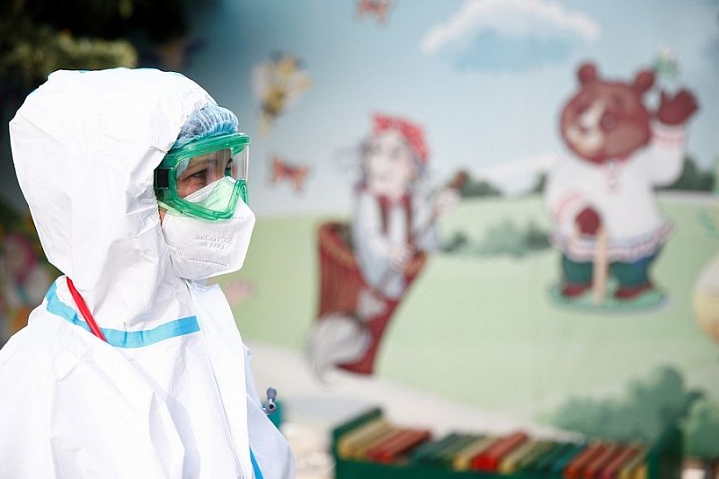 Все больше детей в Краснодарском крае заболевают коронавирусом