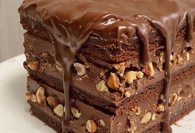 Духовка не нужна:  торт «Сникерс» готовлю на сковороде за 20 минут вместе с замесом теста и выпечкой