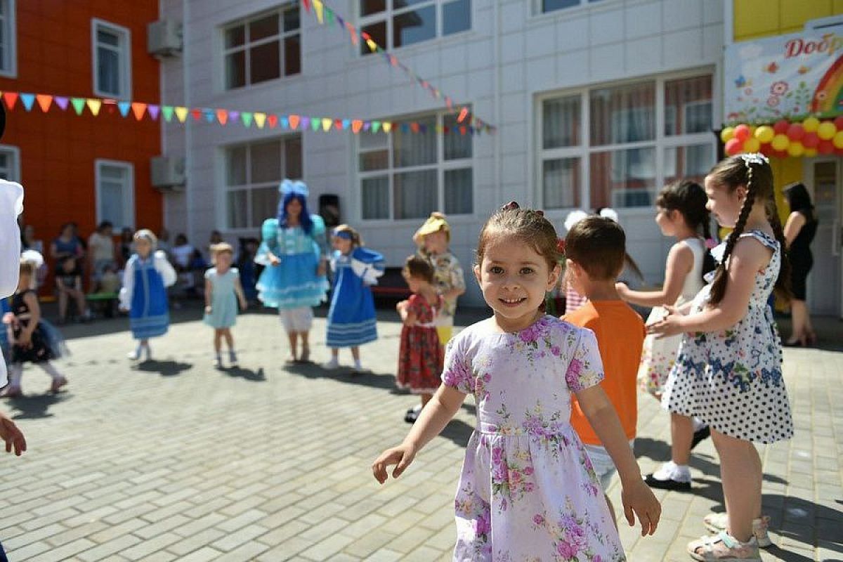 В будущем году на Кубани появятся два новых детских сада