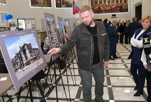 Мультимедийную фотовыставку кавалера ордена Мужества Александра Малькевича открыли в Краснодаре