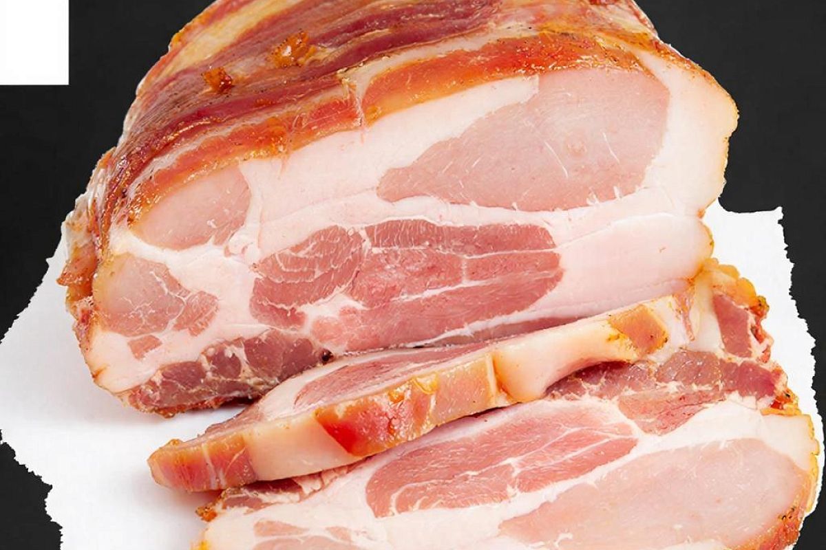 Варю всего 5-6 минут и получаю вкуснейшую запеченную грудинку: быстро и вкусно, без копчения и жарки