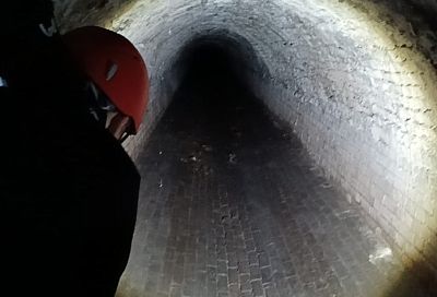Загадки подземелья: члены РГО обследовали старинный ход под парком в Ейске 