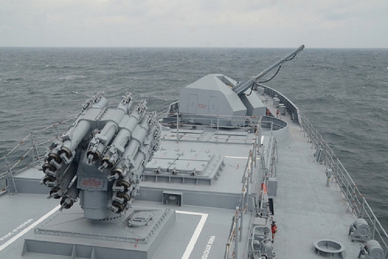 В Новороссийске экипажи кораблей Черноморского флота участвуют в конкурсе «Кубок моря»