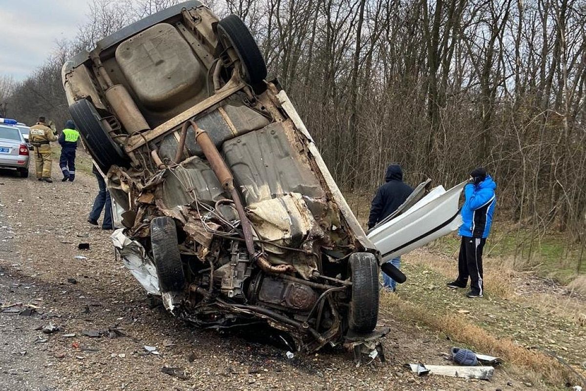 Опубликовано видео с места жесткого ДТП с пятью погибшими