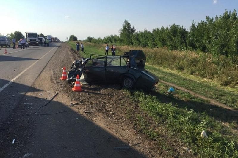 65-летний водитель «пятерки» погиб в ДТП с тремя автомобилями в Краснодарском крае