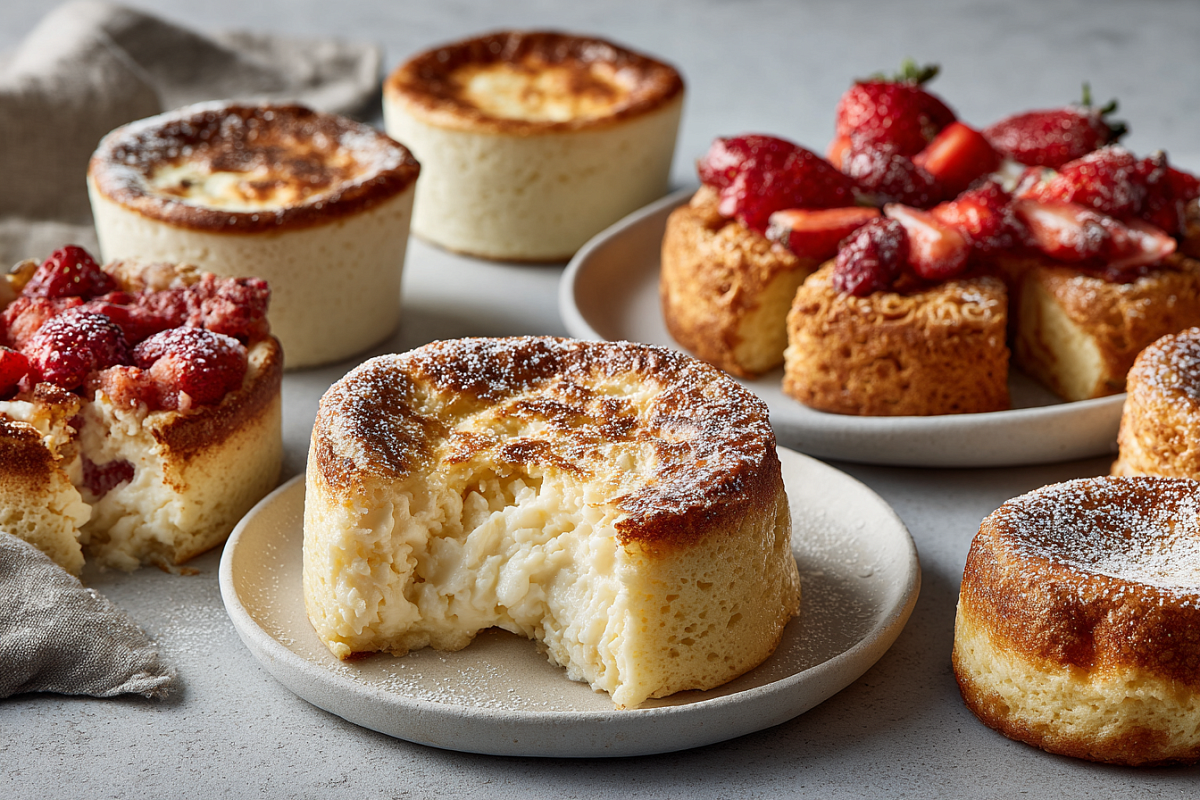 Десерт-чизкейк за 2 минуты в кружке + нежные сырники с творожным сыром + творожные галеты с клубникой – три проверенных хита за 30 минут из одних и тех же ингредиентов