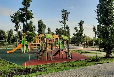 Парк площадью более 20 тысяч квадратных метров благоустроили в Тбилисском районе 
