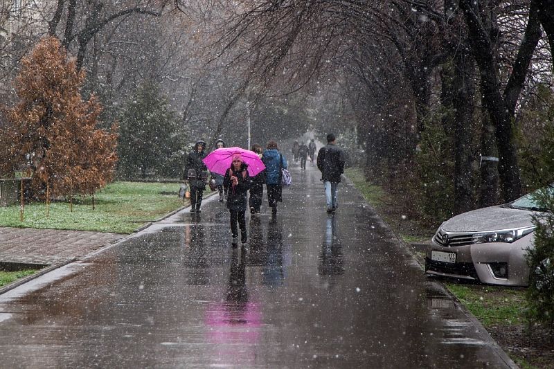Дождь со снегом и шквалистый ветер: когда испортится погода в Краснодарском крае