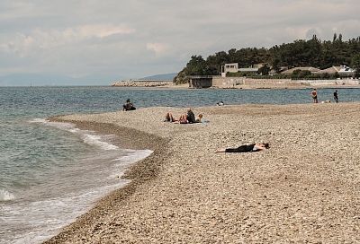Какая температура Черного моря на пляжах Краснодарского края