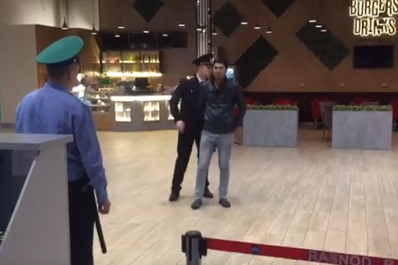 В аэропорту Краснодара задержали пособника террористов (видео)