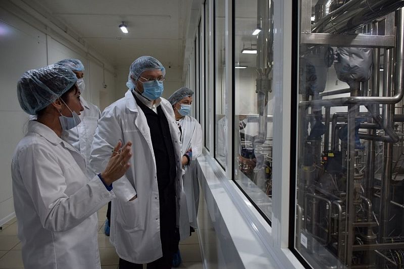 На сыроваренном заводе в Краснодарском крае стартовал национальный проект «Производительность труда»