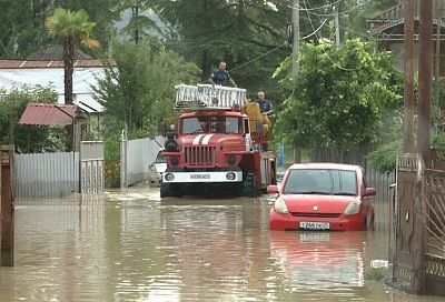 Мощные ливни вызвали наводнение в Абхазии
