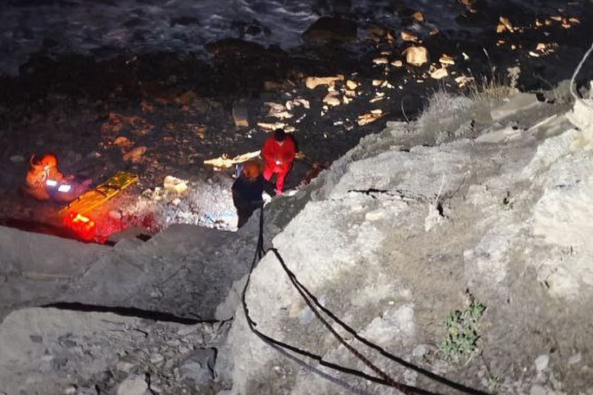 В Новороссийске девушка сорвалась со скалы на горе Колдун