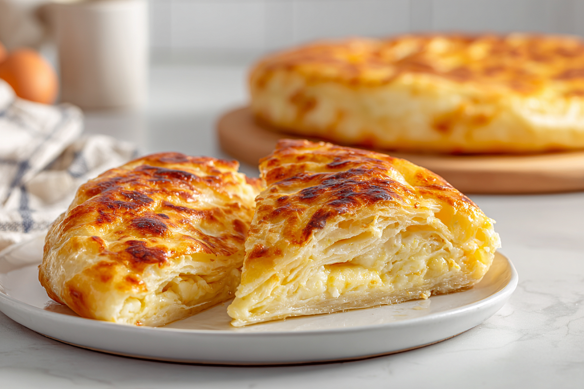 Готовлю настоящую грузинскую ачму на сковороде – слоёная, тянучая, с хрустящей корочкой, как из лучшей хачапурной