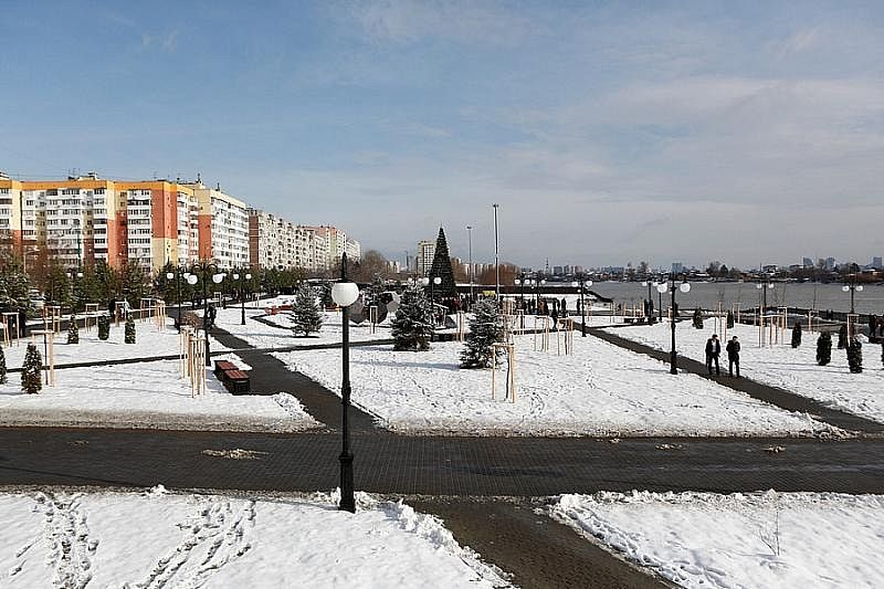 Аллею в честь 80-летия образования края  в Юбилейном микрорайоне Краснодара переименовали в сквер