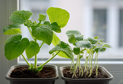 Рассада больше не вытягивается: 3 главные причины и как с ними справиться