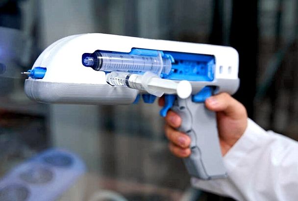 Российские ученые создали «пистолет» для заживления ран
