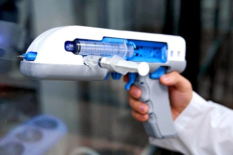 Российские ученые создали «пистолет» для заживления ран