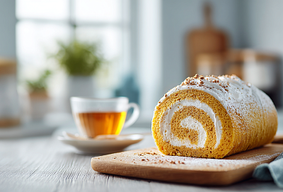 Медовый рулет с кремом: нежнее медовика, готовится за полчаса без миксера