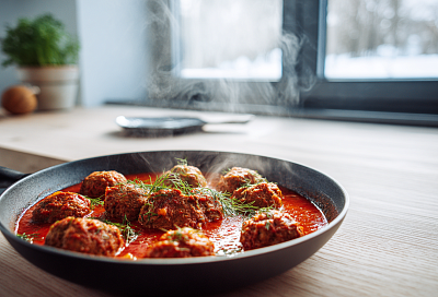 Гречаники в подливе: сочные котлетки с гречкой получаются невероятно вкусными