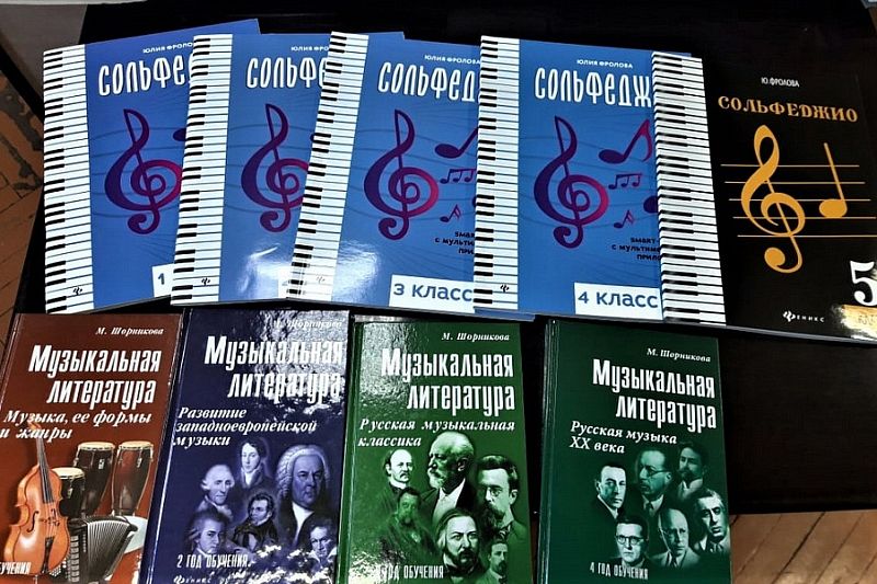 В детскую школу искусств Туапсинского района по нацпроекту закупили новые музыкальные инструменты и литературу
