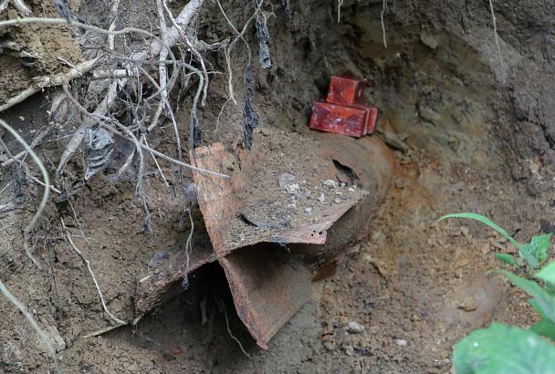 Житель Краснодарского края нашел в лесу авиационную бомбу