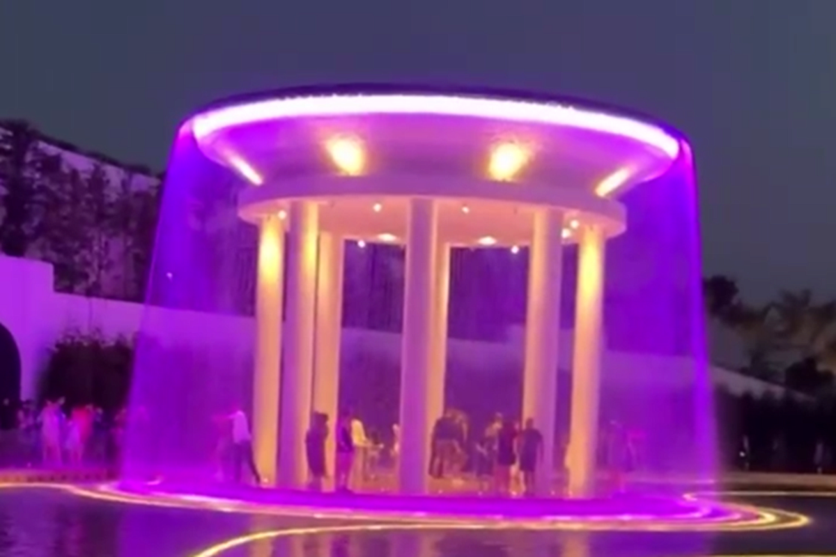 Ротонду-фонтан открыли в новой очереди парка Галицкого в Краснодаре