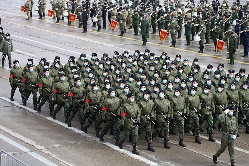 В Параде Победы в Москве примут участие 125 казаков Кубанского казачьего войска