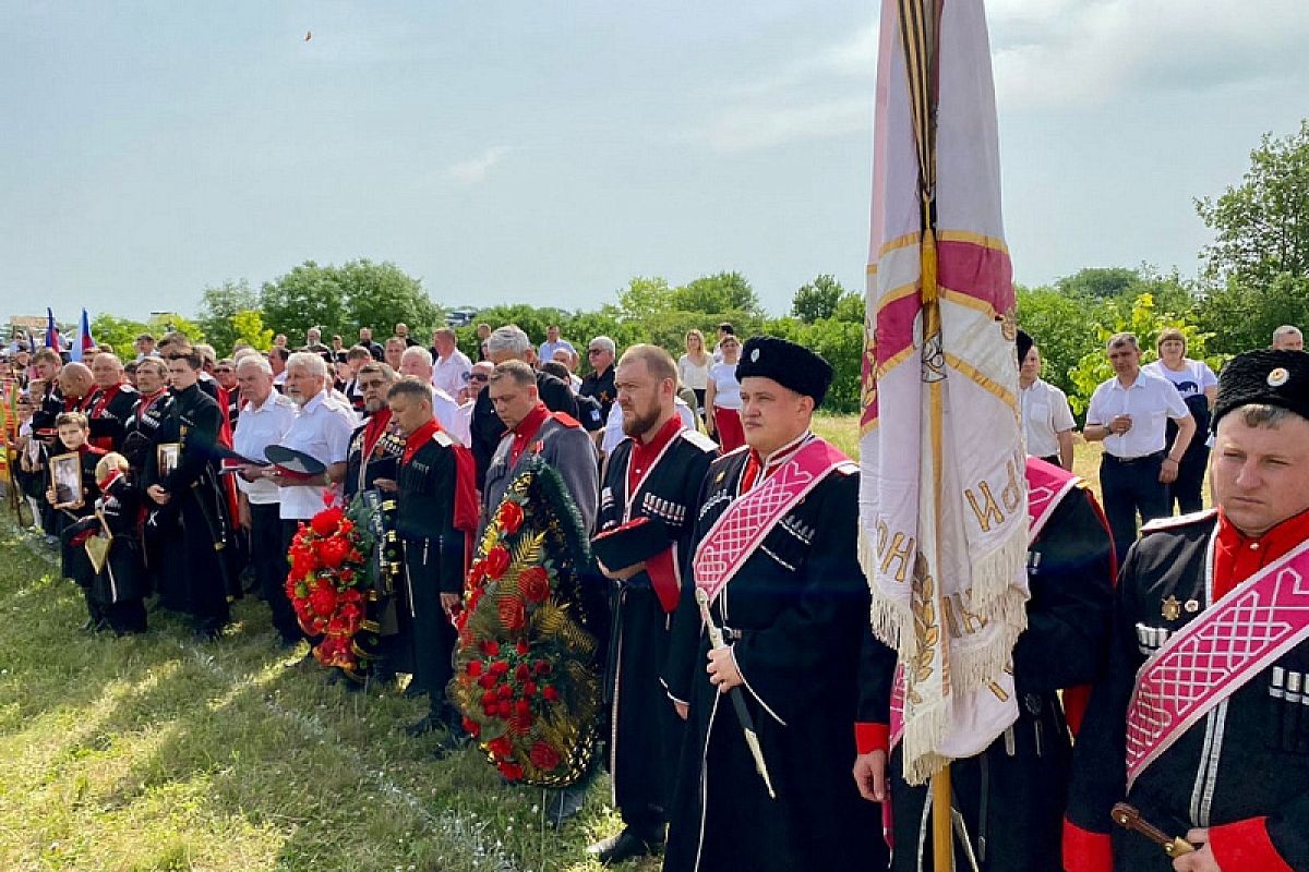 В Лабинском районе прошли Чамлыкские поминовения