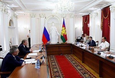 Губернатор Кубани Вениамин Кондратьев обсудил с руководством международной нефтетранспортной компании реализацию благотворительных программ 