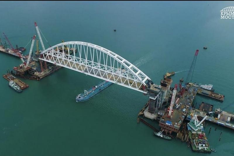 Мост через Керченский пролив получил официальное название - Крымский