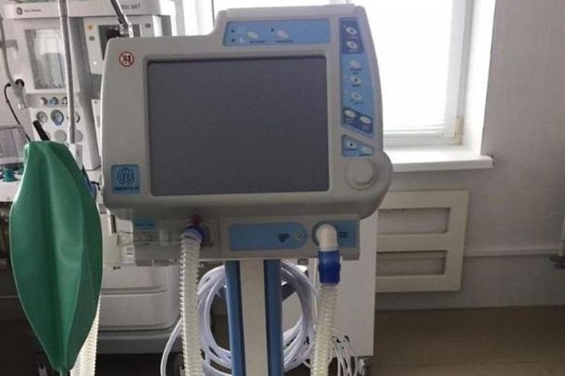 Курганинская районная больница получила новые аппараты искусственной вентиляции легких