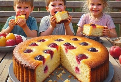 Пышный кекс из пачки творога. Аромат тянет на кухню, а сахарная корочка вызывает привыкание. От этого кекса муж в восторге, а дети просят еще приготовить